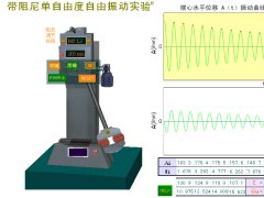 带阻尼单自由度自由振动实验